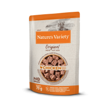 Natureza s variedade de gato original patê de frango