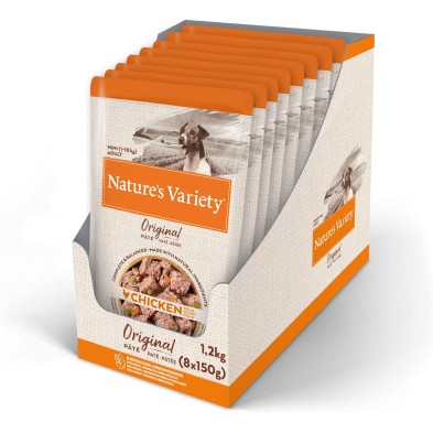 Nature's Variety alimento húmido para cães com sabor a frango
