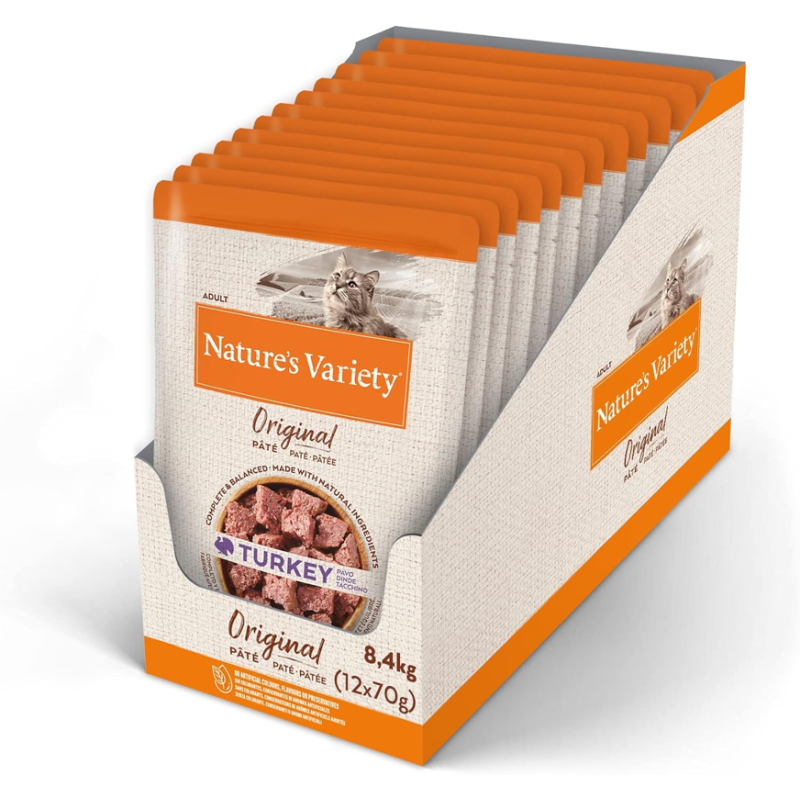 Nature´s Variety Cat Original Paté Pavo