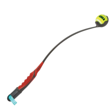 Lançador de bolas para cães KONG com Handipod (dispensador de bolsas)