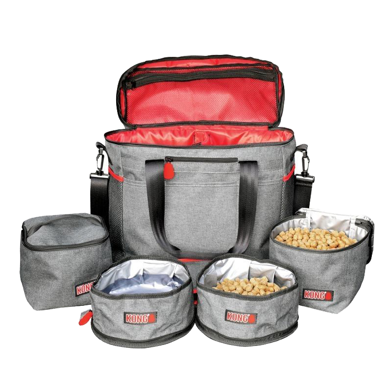 Kong Travel Set Acessórios para bebedouros para viagem