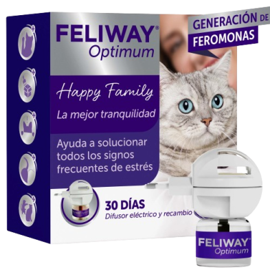 Difusor para gatos Feliwat Optimum com recarga 48 ml