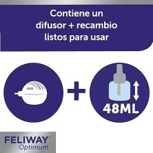 Difusor para gatos Feliwat Optimum com recarga 48 ml