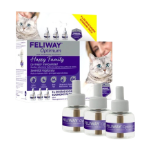 Feliway Optimum Recambio pack 3 x 48 ml
