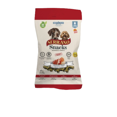 Petiscos naturais mediterrâneos para cachorros