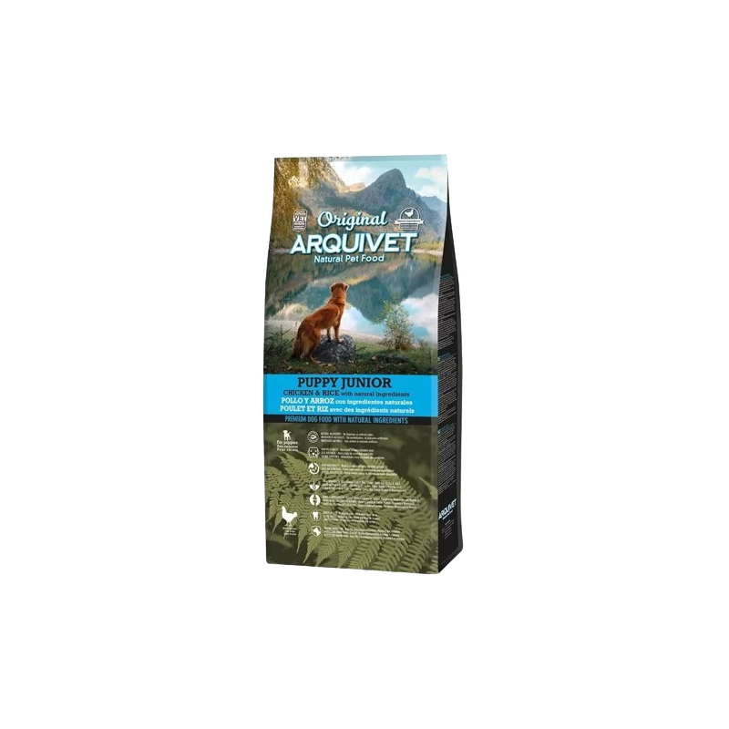 Arquivet Dog Original Puppy Junior Pollo y Arroz 12 Kg