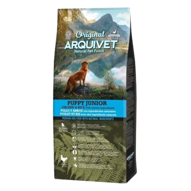 Arquivet Dog Original Puppy Junior Pollo y Arroz 12 Kg