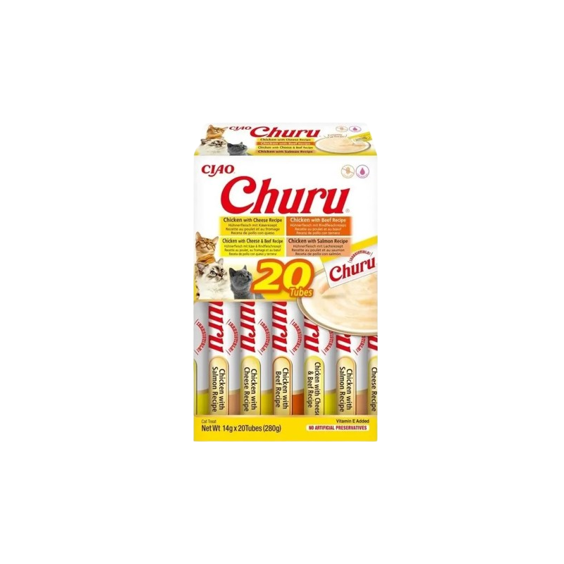 Churu Cat Variedades de Frango com Carne