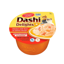 Churu Cat Dashi Pollo con atún y salmón 70 gr