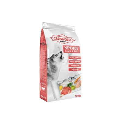 Carnívoro Sport Cordero y Arroz 12 KG