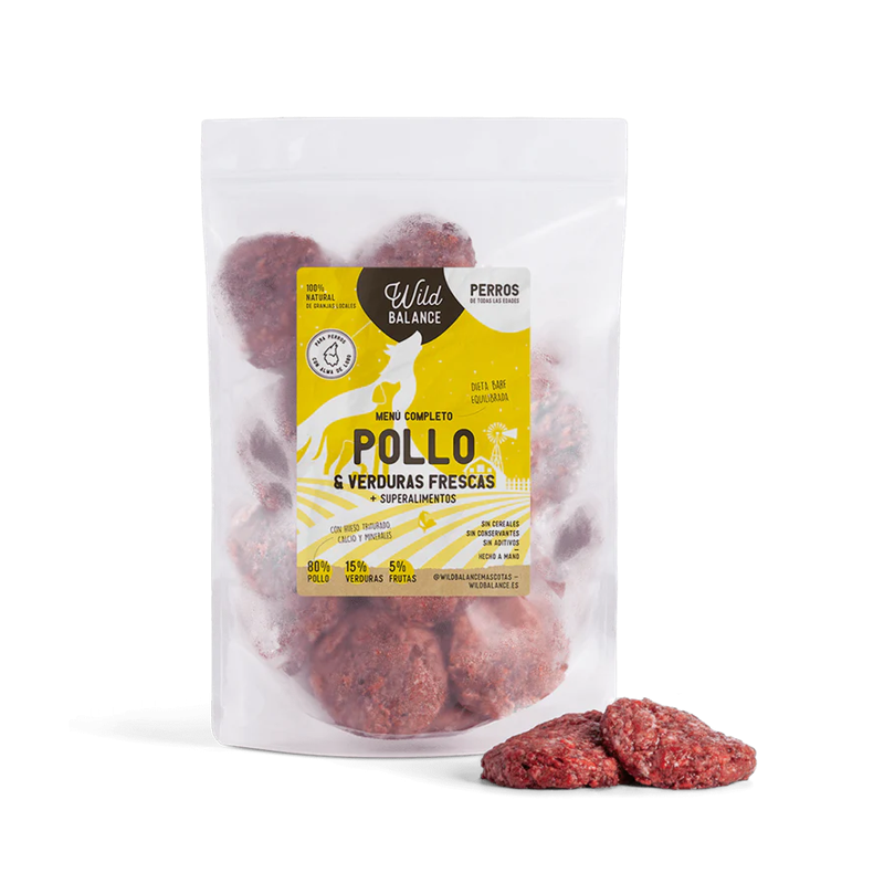 Wild Balance DIETA BARF menu completo de FRANGO