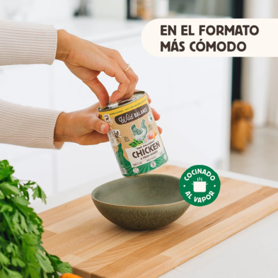 Wild Balance Lata BARF  POLLO con Verduras Frescas