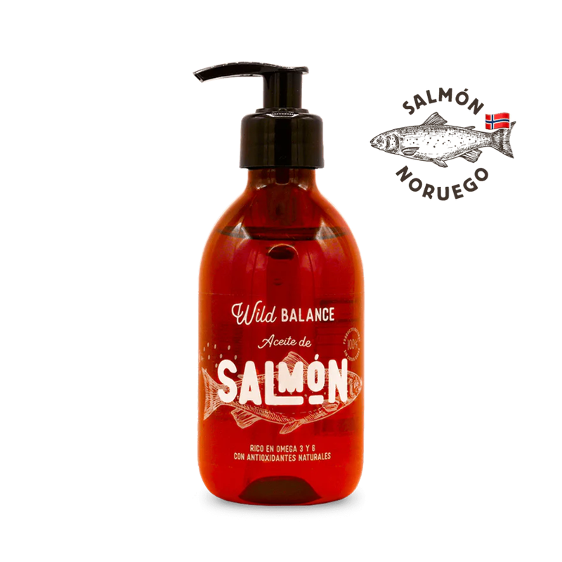 Wild Balance ACEITE SALMÓN NORUEGO para perros y gatos