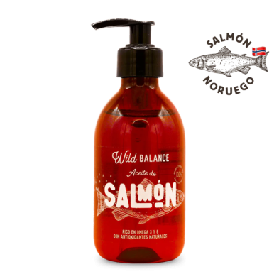 Wild Balance ACEITE SALMÓN NORUEGO para perros y gatos