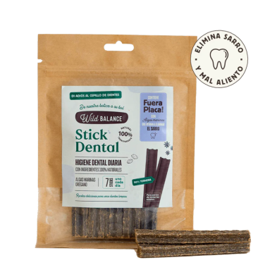 Wild Balance STICK DENTAL FUERA PLACA Snack para perros