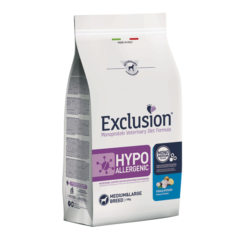 Exclusion Vet Diet  Hypoallergenic Adult Fish and Potatoes