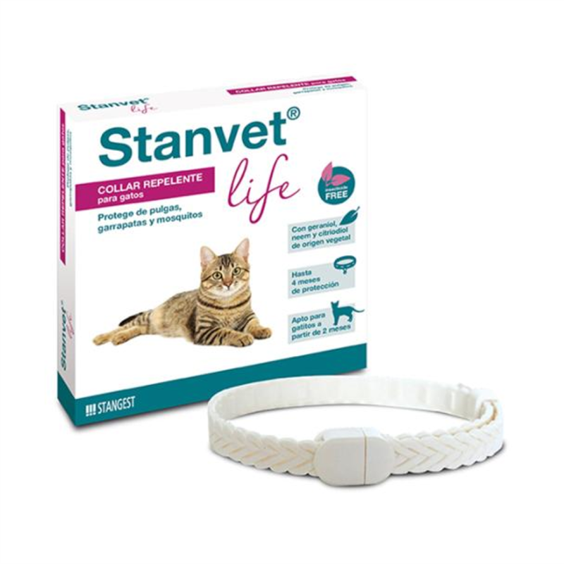 Stangest Collar Stanvet Life Vet para Gatos