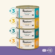 Applaws Gato Adulto Selección Suprema Multipack Latas 12x70gr