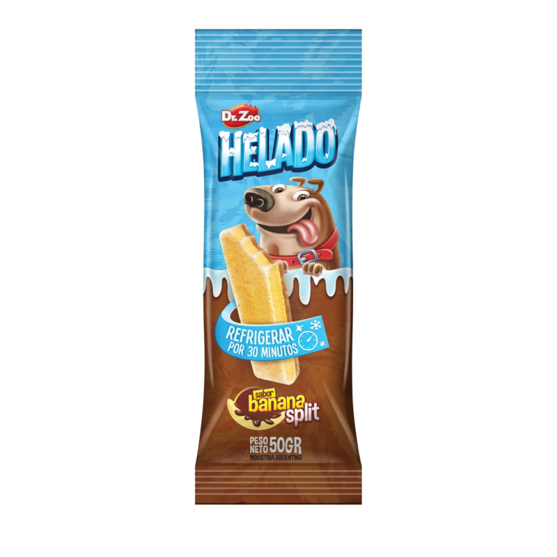 Dr.Zoo Gelado de Banana Split para cães