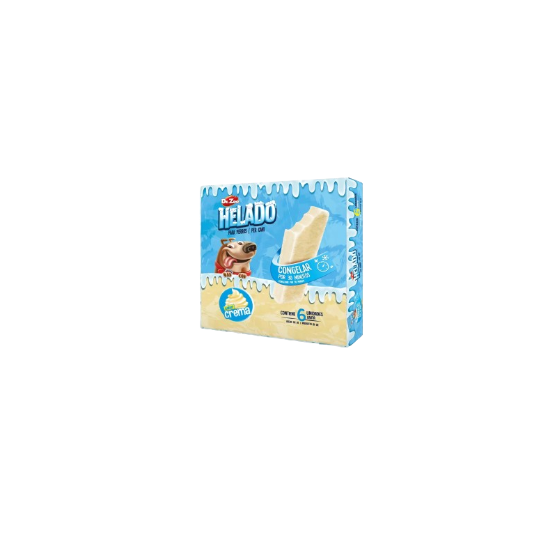 Gelado de cão com sabor a Dr. Zoo Cream