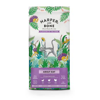 Harper and Bones Cat Adult Flavours Farm