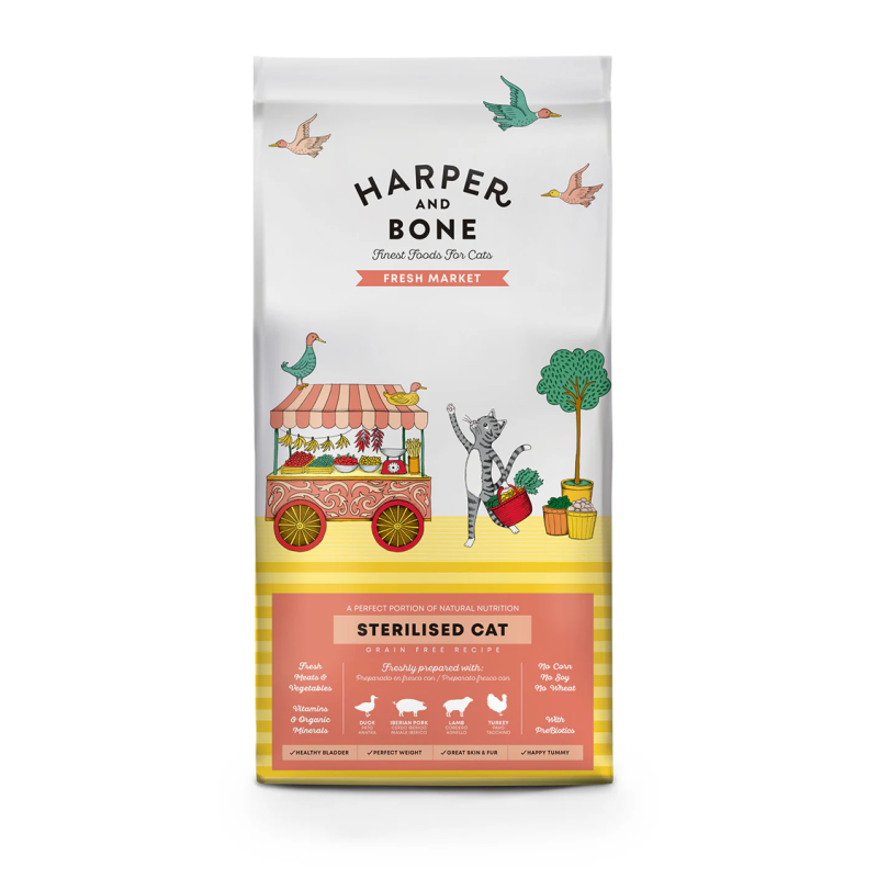 Harper and Bone Cat Grain Free Sterilised Fresh Market 5 kg