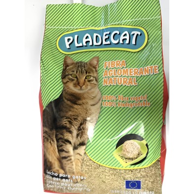 Areia Aglomerante Pladecat de Madeira para gatos