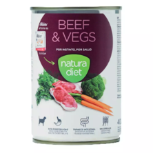 Natura Diet Lata Dog Beef & Vegs