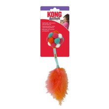 Bola de Pompons e Penas para gatos KONG - Superpet