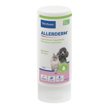 Virbac Champú para Perros y Gatos Allerderm Piel Seca y Escamosa 250 ml