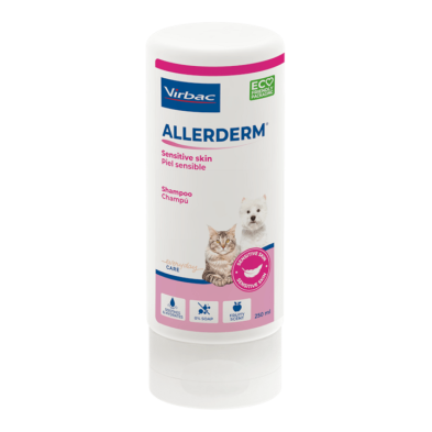 Virbac Allerderm Champô Pele Sensível para Cães e Gatos 250 ml