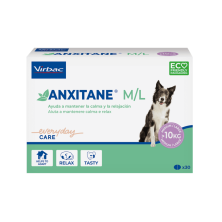 Virbac Anxitane Comprimidos Naturales para Combatir el estrés de Perros Grandes