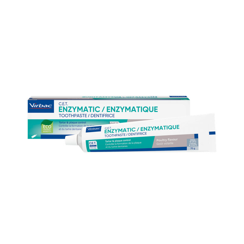 Virbac Dentífrico Enzimático para Perros y Gatos 70 gr