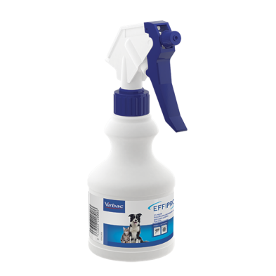 Virbac Spray antipulgas y garrapatas para perros y gatos Effipro Spray