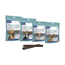 Virbac Veggiedent Fresh Veggiedent Snack Dental Vegetariano para Cães