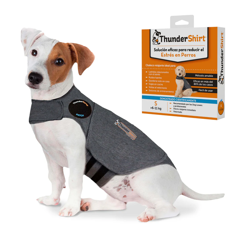 Colete relaxante para cães ThunderShirt - Alivia a ansiedade e o stress
