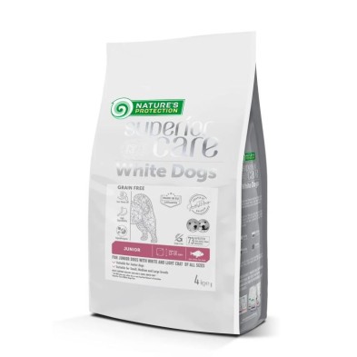 NATURE'S Protection SC White Dog Junior GF Pescado Blanco