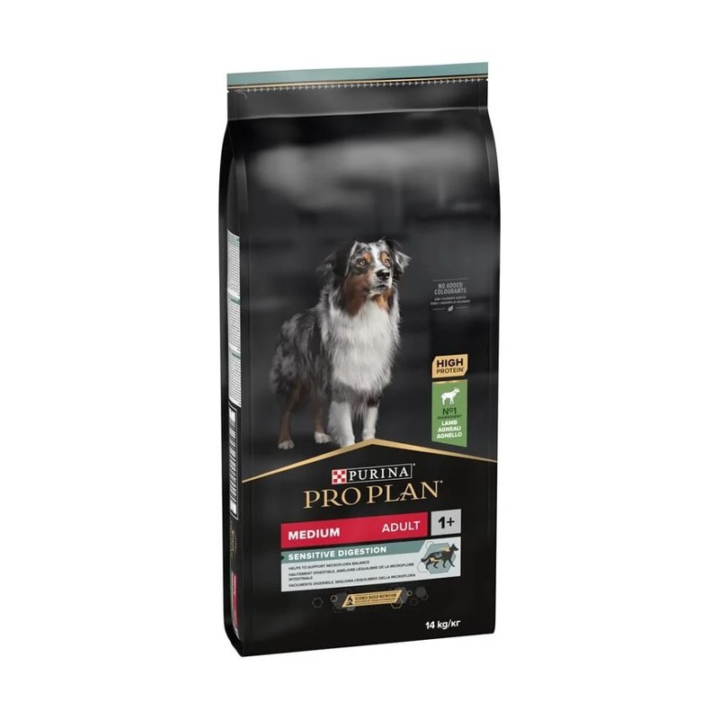 Purina Pro Plan Dog Medium Adult Digest Cordero