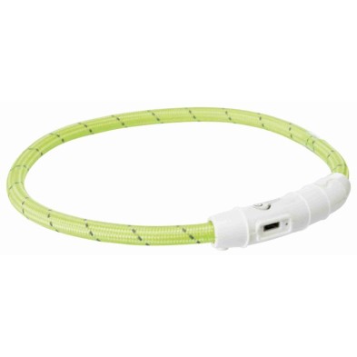 Trixie USB Flash Light Hoop - Colar de Luz recarregável para Animais
