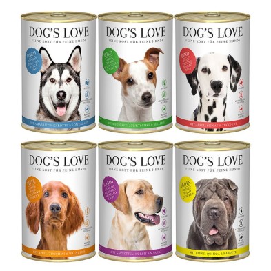 Dog’s Love Lata Multipack para cães adultos | Alimento Natural