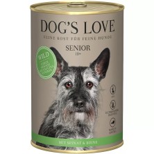 Dog’s Love Lata Senior 400 Gr | Alimento Natural para cães mais velhos