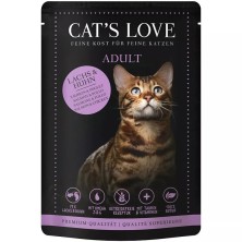 Envelopes de gelatina para gatos adultos Cat's Love 85 Gr