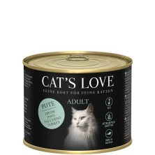 Cat's Love Can para Gatos Adultos Pure 200 gramas