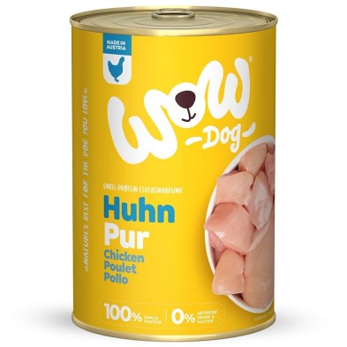 Comida Húmida para Cães de Frango Puro - 71% Carne de Frango