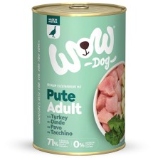 Comida Húmida para Cães Peru com Abobrinha 400g - WOW Pet
