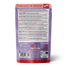 Comida Húmeda para Gatos Paté de Vacuno y Pavo 125g – WOW Pet