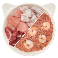 Wow Pate en Sobre de Pollo Y Gambas para Gatos TEXTURA