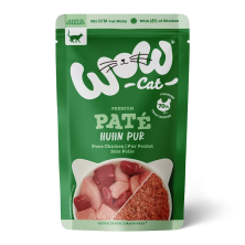Ração húmida para gatos adultos Multipack - WOW Pet (3 sabores) 6x125g