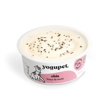 Yogupet Chia para cães | Iogurte rico em Omega-3 e fibra