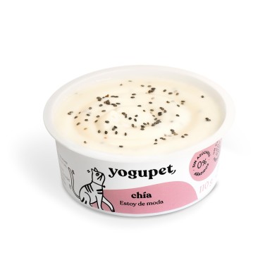 Yogupet Yogurt Clásico con Chia para Gatos